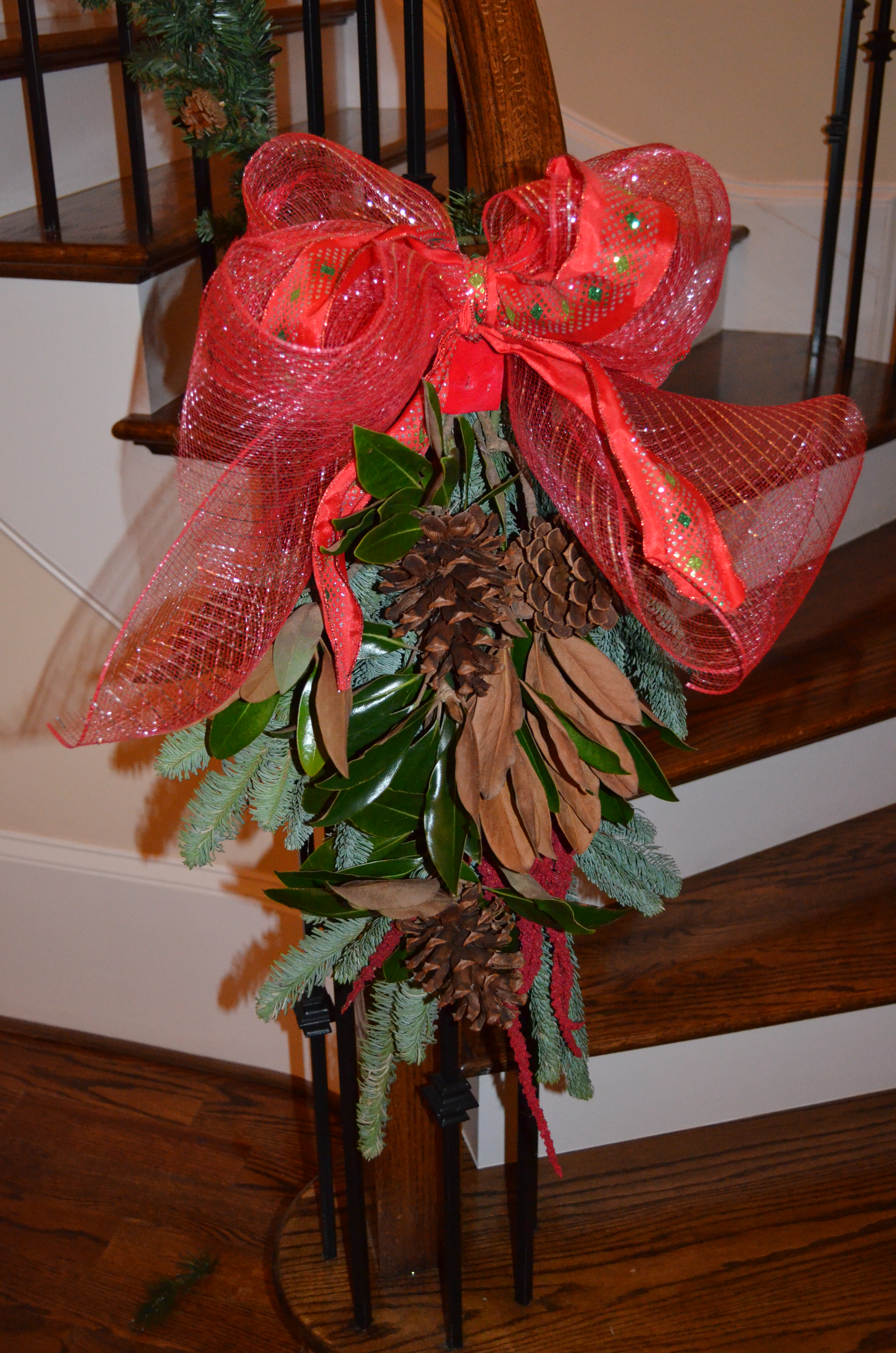 Make a Christmas Swag Inspired from Nature