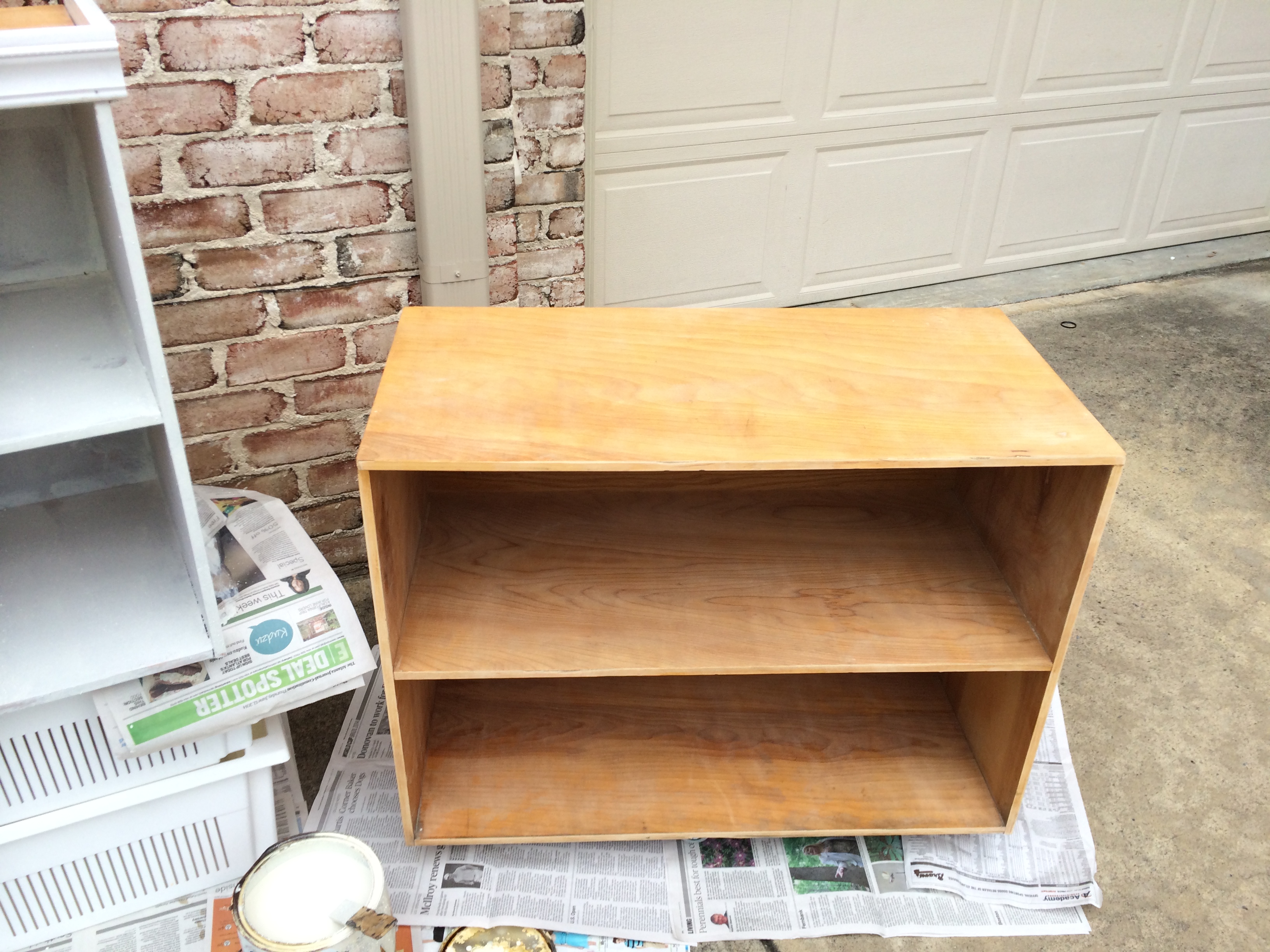 Easy to create bookcases from boxes