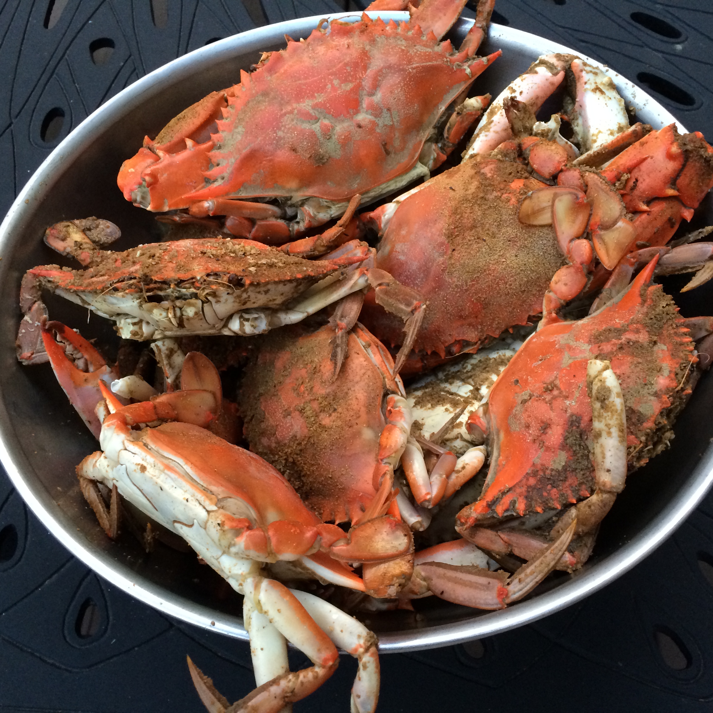 Steamed Crabs The Look, Smell and Taste of the 4th of July