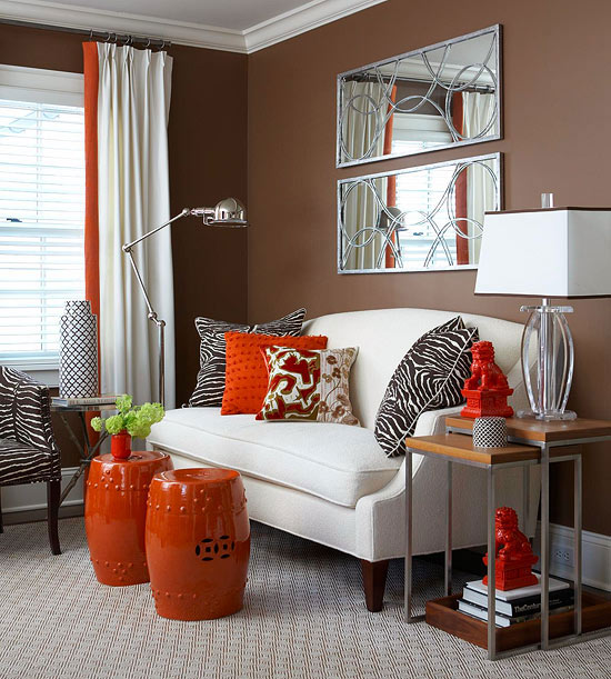 Decorating With Orange