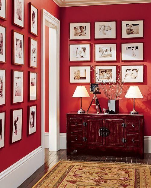 How to decorate with red for every room of the house