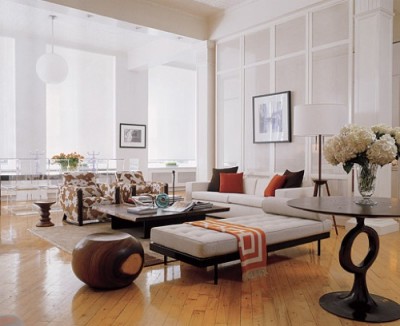MCM Living room style