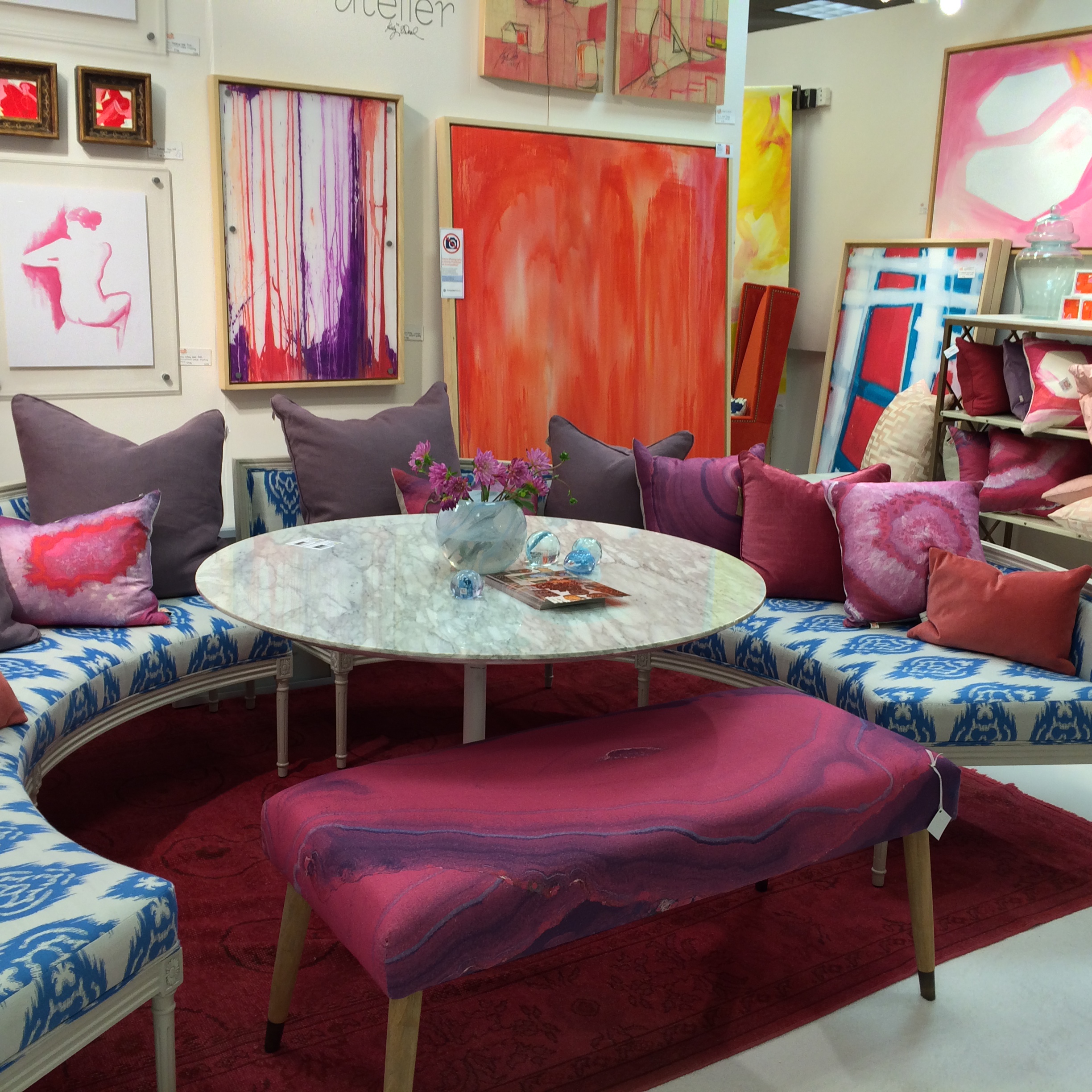 Trends from Home Furnishings Market Brilliant Color